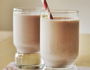 Matcha Almond Butter Cocoa Smoothie Recipe