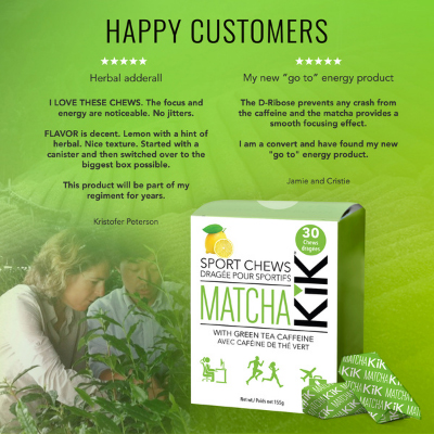 Matcha KiK Happy Customers