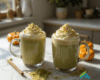 2 mugs of pumpkin spice matcha latte - My Matcha Life