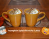 Pumpkin Spice Matcha Latte