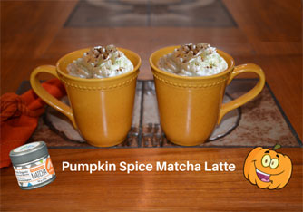 Pumpkin Spice Matcha Latte Recipe