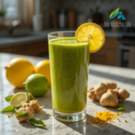 Flu Busting Matcha and Vitamin C Smoothie Recipe